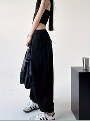 Womens High Waist Jogger Pants