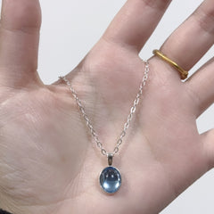 Moonstone Chain Necklace