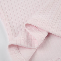 Bow Knot Square Neck Puff Short Sleeve Tee