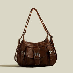 Vintage Pu Leather Y2K Crossbody Bag