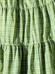 Women's Printed A-Line Layered Skirt - fairypeony