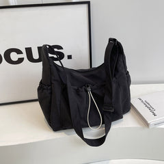 Vintage Drawstring Crossbody Bag