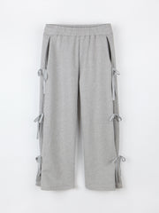 Aesthetic Side Bow Tie Sweatpants