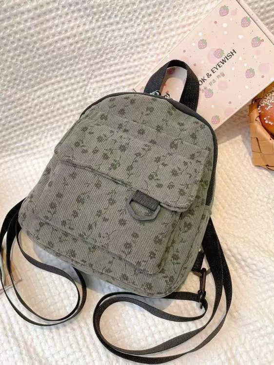 Corduroy backpack - fairypeony
