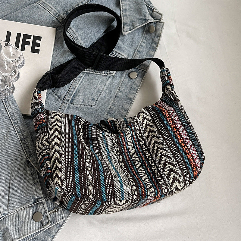 Ethnic Style Crossbody Bag - fairypeony