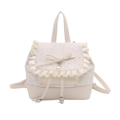 Bowknot Travel Backpack for Women - fairypeony