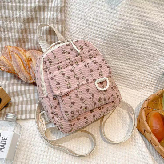 Corduroy backpack - fairypeony