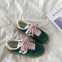 Aesthetic Patchwork Sneakers