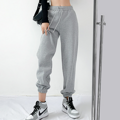 Basic Solid Color Jogger Pants