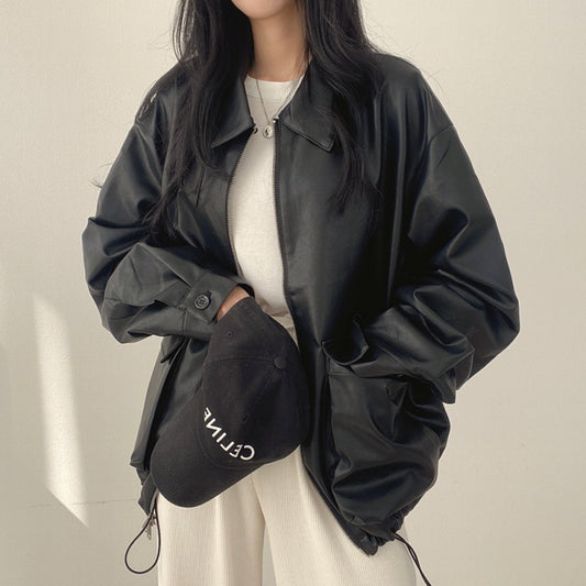 Vintage Big Pocket Loose Oversized Jacket