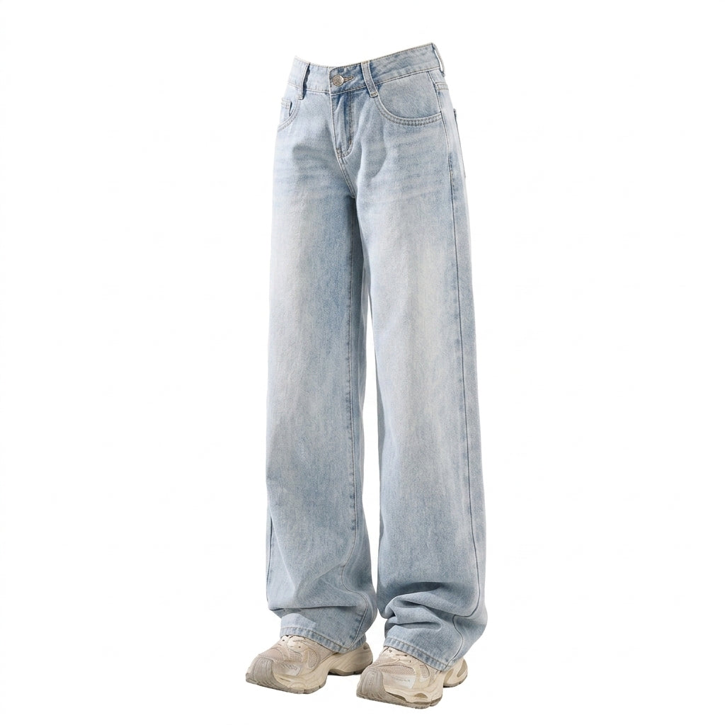 Retro Wide-Leg Jeans