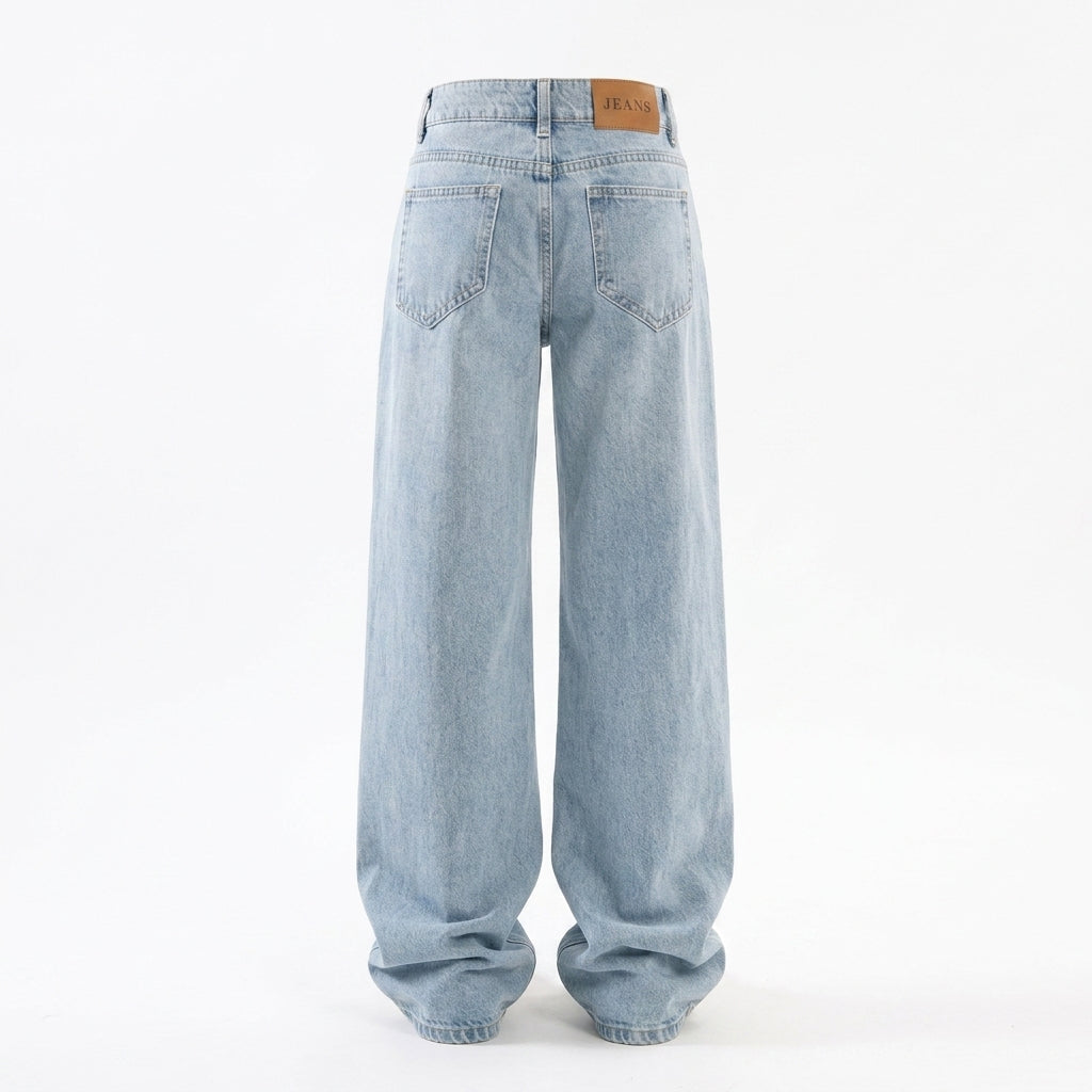 Retro Wide-Leg Jeans