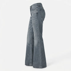 2000s Vintage Blue Flared Denim Jeans