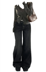 OOTD: Argyle Print Suit + Baggy Jeans