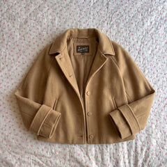 OOTD: Korean Style Wool-Blend Cardigan + High-Waist Wide-Leg Jeans