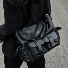 Lucky Pocket Leather Crossbody Bag