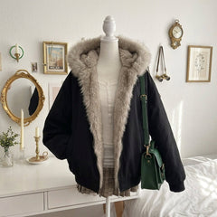 Hooded Cotton Padded Jacket