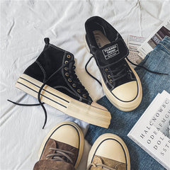 Vintage Canvas High Top Sneakers