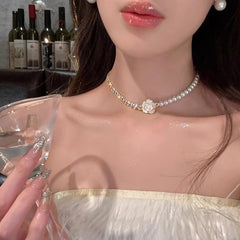 Light Luxury Temperament Pearl Necklace