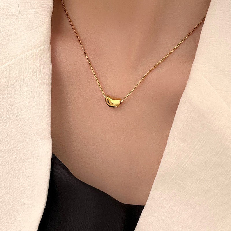 Double-layer Pearl Camellia Necklace - fairypeony