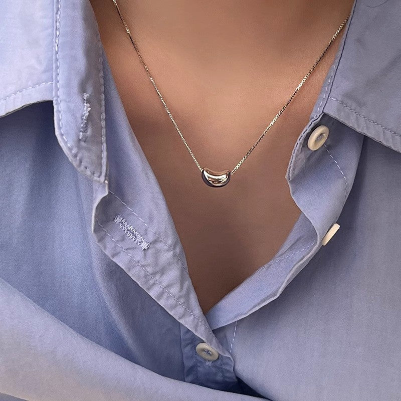 Double-layer Pearl Camellia Necklace - fairypeony