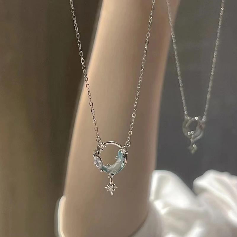 Double-layer Pearl Camellia Necklace - fairypeony