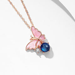 Aesthetic Silver Forest Necklace