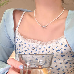 Light Luxury Temperament Pearl Necklace