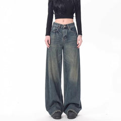 Vintage 90s High Waist Baggy Wide Leg Jeans