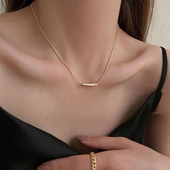 Double-layer Pearl Camellia Necklace - fairypeony