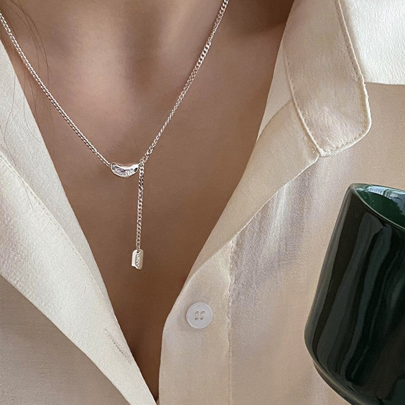 Double-layer Pearl Camellia Necklace - fairypeony