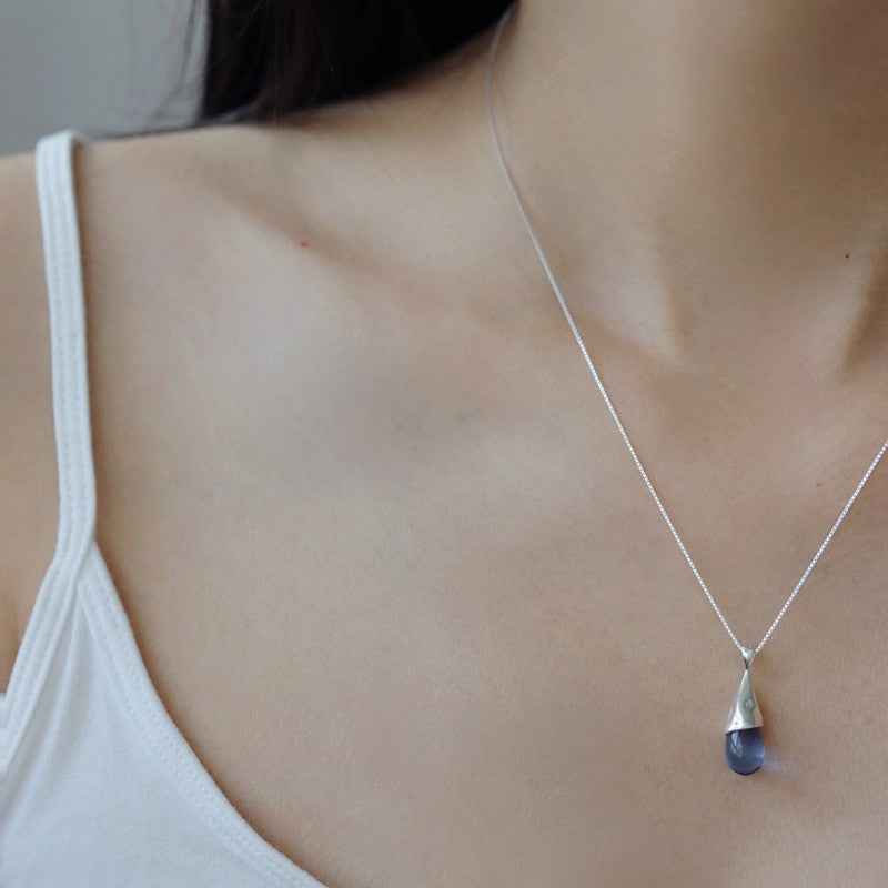 Double-layer Pearl Camellia Necklace - fairypeony