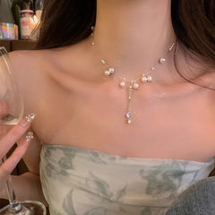 Light Luxury Temperament Pearl Necklace