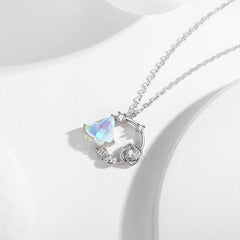 Aesthetic Silver Forest Necklace