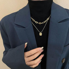 Double-layer Chain Necklace