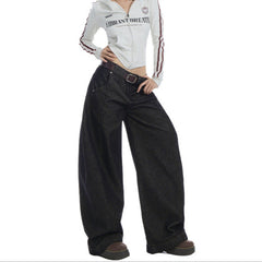 Vintage High Waist Baggy Wide Leg Jeans