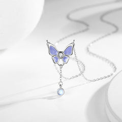 Aesthetic Silver Forest Necklace