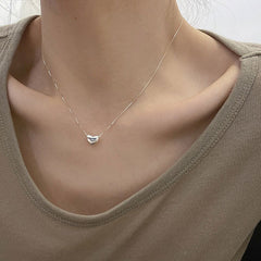 Double-layer Pearl Camellia Necklace - fairypeony