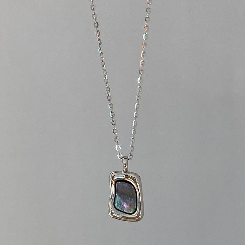 Double-layer Pearl Camellia Necklace - fairypeony