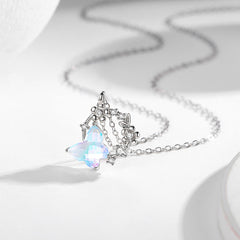 Aesthetic Silver Forest Necklace