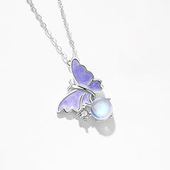 Aesthetic Silver Forest Necklace