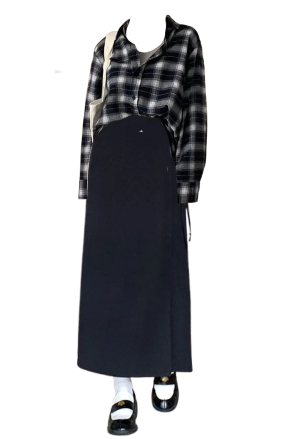 OOTD: Crop Blouse + Side Tie Maxi Skirt - fairypeony