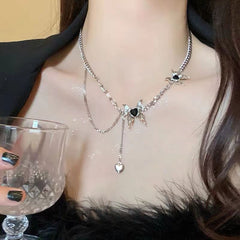Pearl Cascade Necklace - fairypeony