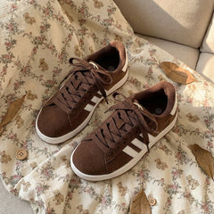 Solid Color Casual Sports Sneakers