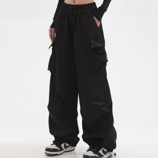 Vintage Baggy Parachute Cargo Pants