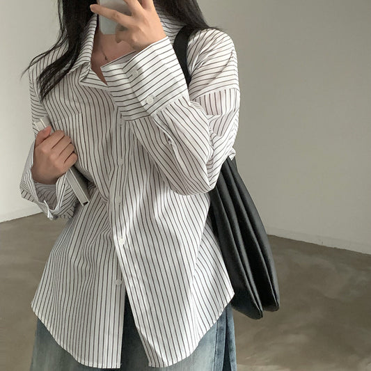 Womens Striped Shirt - fairypeony