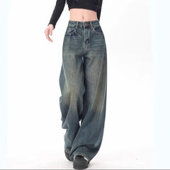 Vintage 90s High Waist Baggy Wide Leg Jeans