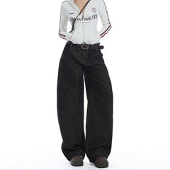 OOTD: Hooded Zip Up Cardigan + Baggy Wide Leg Jeans