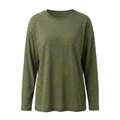 Green long-sleeve shirt on a white background