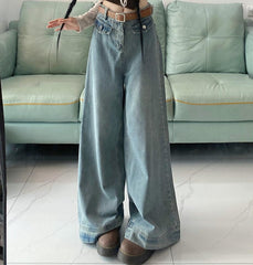 Vintage High Waist Wide Leg Jeans